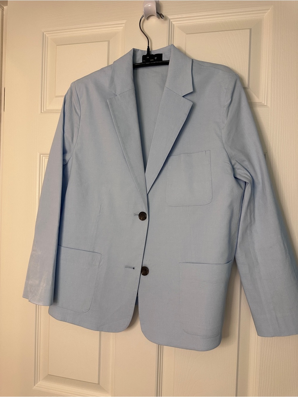 Theory Light Blue Women's Blazer & Pants Suit